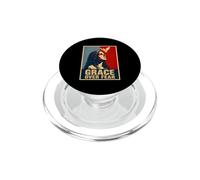 Gracia sobre el Miedo Mujer Cristiana Paloma Fe PopSockets PopGrip para MagSafe