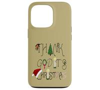 Gracias a Dios, es una ironía Comercial navideña Carcasa para iPhone 13 Pro