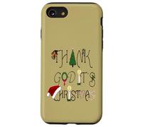 Gracias a Dios, es una ironía Comercial navideña Carcasa para iPhone SE (2020) / 7/8