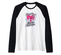 Gracias a Dios por las mujeres latinas Camiseta Manga Raglan