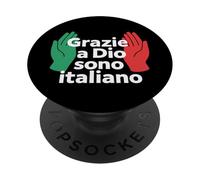 Gracias a Dios Soy Italiano PopSockets PopGrip Adhesivo