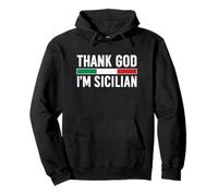 Gracias a Dios Soy Siciliano Sudadera con Capucha