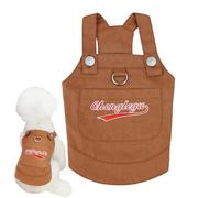 Gracias a su atuendo para cachorro de moda - chaqueta de moda, chaleco, elegante ropa de senderismo en tela ligera con lazo funcional diseñado para paseos relajados o visitas a Quarti