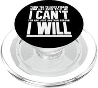 Gracias a todas las personas que me dijeron que no puedo - Motivacional PopSockets PopGrip para MagSafe