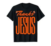 Gracias Jesús Cristiano Dios Amor Fe Hombres Mujeres Niñas Niños Camiseta