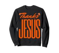 Gracias Jesús Cristiano Dios Amor Fe Hombres Mujeres Niñas Niños Sudadera
