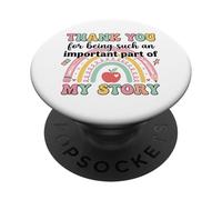 Gracias Parte Importante Mi Profesor de Historia PopSockets PopGrip Adhesivo
