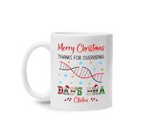 Gracias Por Anular El Adn De Papá Tazón Novedad Tazas Té Graciosa Tazas De Regalo Regalos Novedosos Para Trabajo Navidad Familiares 330Ml