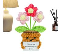 Gracias por ayudarme a crecer Crochet Decoración de Apreciación para