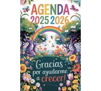 Gracias Por Ayudarme A Crecer: Elegante Agenda Semanal Para Profes | Regalos Para Profesores.