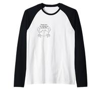 Gracias por Dejarme Manejar Esto Camiseta Manga Raglan