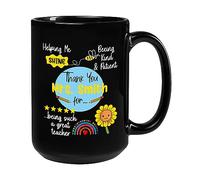 Gracias Por Ser Tan Gran Maestro Tazas Té Cerámica Tazón De Café Graciosa Tazón Regalos Novedosos Para Colegas Navidad Novios 330Ml