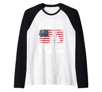 Gracias por Su Servicio Sacrificio Y Patriotismo Gracias Yo Camiseta Manga Raglan