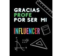 GRACIAS PROFE POR SER MI INFLUENCER: LIBRO DE FIRMAS