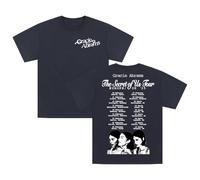 Gracie Abrams The Secret of Us Tour Europe 2025 - Camiseta de manga corta de algodón para hombre y mujer, azul marino, M