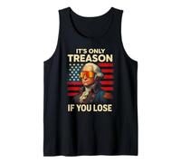Gracioso 4 de julio, es solo traición George Washington USA Camiseta sin Mangas