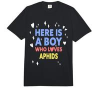 Gracioso Aquí Hay Un Chico Que Ama Los Pulgones Comfort Colors Adult Heavyweight T-Shirt