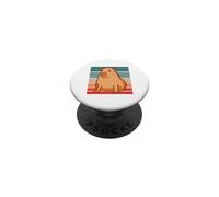 Gracioso Capibara Gordo espíritu Amante de los Animales PopSockets PopGrip Adhesivo