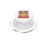 Gracioso Capibara Gordo espíritu Amante de los Animales PopSockets PopGrip para MagSafe