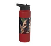 Gracioso carpintero y tallador de madera carpintero Stainless Steel Insulated Water Bottle