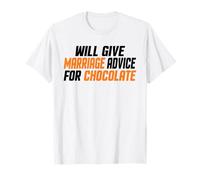 Gracioso, Casado, dará Consejos matrimoniales para el Chocolate Camiseta