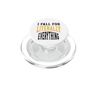 Gracioso Clumsy Me enamoro Literalmente de Todo PopSockets PopGrip para MagSafe