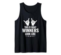 Gracioso Decir Esto como se Ven los ganadores Camiseta sin Mangas