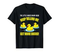 Gracioso Diciendo Las pequeñas Voces Que mi Cabeza Sigue Diciendo Obtener más Camiseta