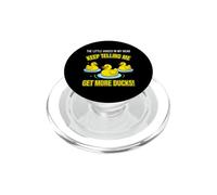 Gracioso Diciendo Las pequeñas Voces Que mi Cabeza Sigue Diciendo Obtener más PopSockets PopGrip para MagSafe