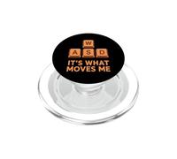 Gracioso Diciendo Que es lo Que Mueve Las Teclas del Teclado PopSockets PopGrip para MagSafe