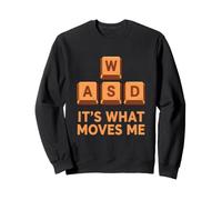 Gracioso Diciendo Que es lo Que Mueve Las Teclas del Teclado Sudadera