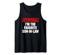Gracioso Diciendo Que es Oficial Soy la Ley de Hijo Favorito Camiseta sin Mangas