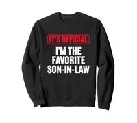 Gracioso Diciendo Que es Oficial Soy la Ley de Hijo Favorito Sudadera