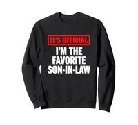 Gracioso Diciendo Que es Oficial Soy la Ley de Hijo Favorito Sudadera