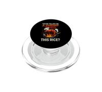Gracioso Diciendo Que le Dice camarones fritos Este arroz PopSockets PopGrip para MagSafe