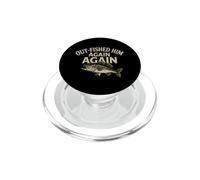 Gracioso Diciendo Que lo pescó Otra Vez sarcástico PopSockets PopGrip para MagSafe