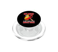 Gracioso Diciendo Que mi Carne va a tu Boca Hoy PopSockets PopGrip para MagSafe