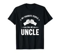 Gracioso Diciendo Que mi Gente Favorita Llama tío Camiseta