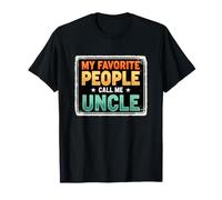 Gracioso Diciendo Que mi Gente Favorita Llama tío Camiseta