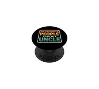 Gracioso Diciendo Que mi Gente Favorita Llama tío PopSockets PopGrip Adhesivo