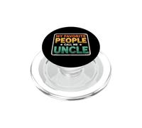 Gracioso Diciendo Que mi Gente Favorita Llama tío PopSockets PopGrip para MagSafe