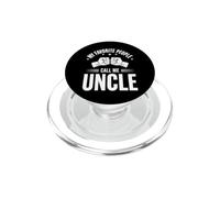 Gracioso Diciendo Que mi Gente Favorita Llama tío PopSockets PopGrip para MagSafe