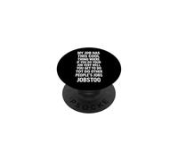 Gracioso Diciendo Que mi Trabajo Tiene Esto Donde es Gracioso PopSockets PopGrip Adhesivo