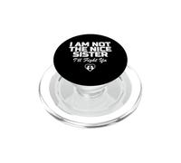 Gracioso Diciendo Que no la Linda Hermana Pelea ya PopSockets PopGrip para MagSafe