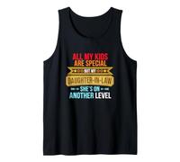 Gracioso Diciendo Que Todos mis Hijos Son Especiales Pero mi Hija Ley Ella Camiseta sin Mangas