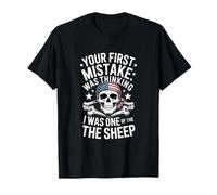 Gracioso Diciendo tu Primer Error Pensando Que era Oveja Camiseta