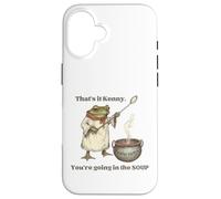 Gracioso Eso es Kenny. Vas a IR en el Equipo de Sopa Jana Carcasa para iPhone 16