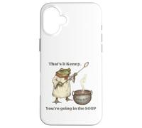 Gracioso Eso es Kenny. Vas a IR en el Equipo de Sopa Jana Carcasa para iPhone 16 Plus