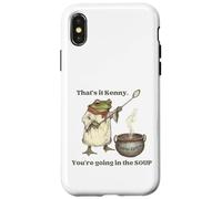 Gracioso Eso es Kenny. Vas a IR en el Equipo de Sopa Jana Carcasa para iPhone X/XS