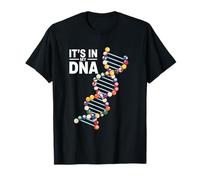 Gracioso Está En Mi ADN Diciendo Billar Billar Camiseta